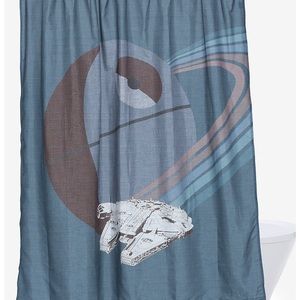 Star Wars Millennium Falcon Shower Curtain